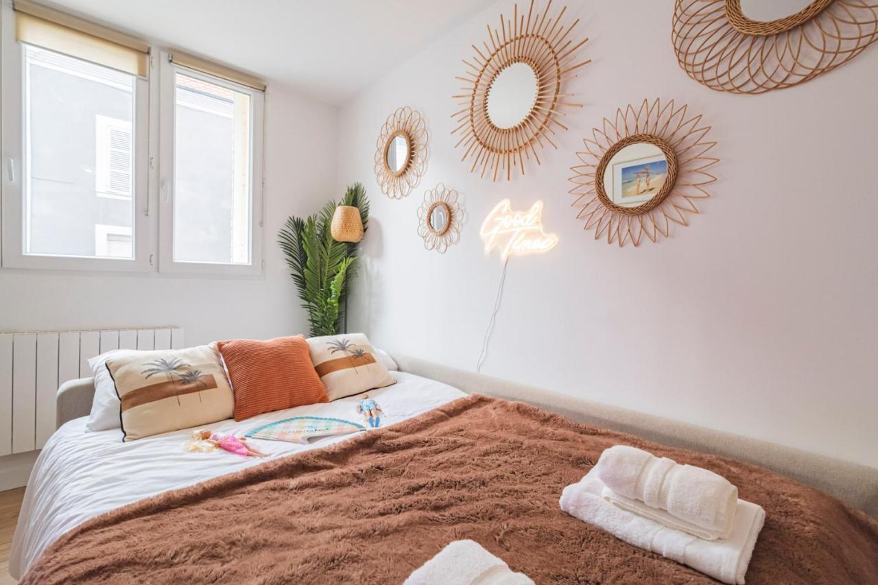 Explorereims - Malibu Beachhouse Proche Gare Et Centre Luaran gambar