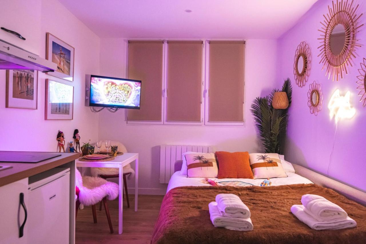 Explorereims - Malibu Beachhouse Proche Gare Et Centre Luaran gambar