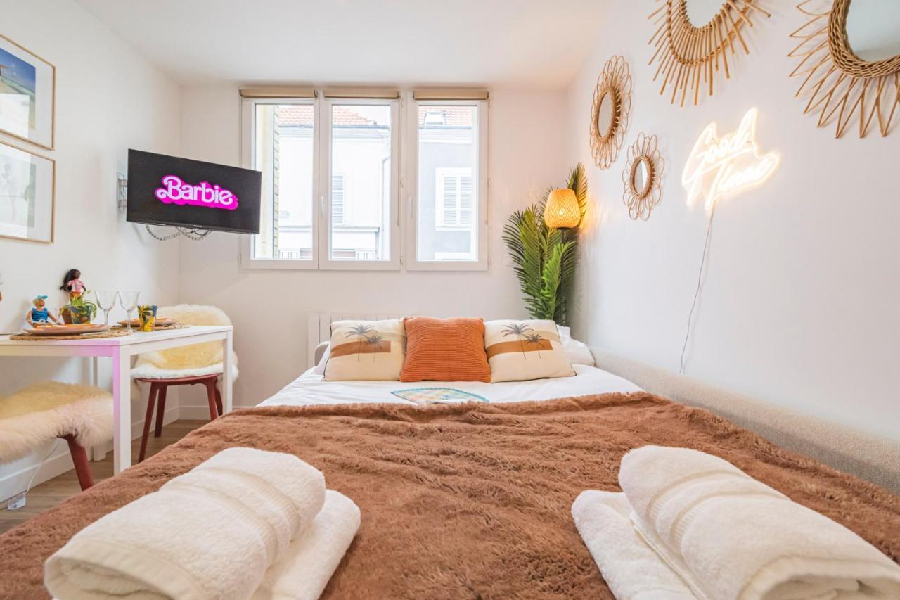 Explorereims - Malibu Beachhouse Proche Gare Et Centre Luaran gambar